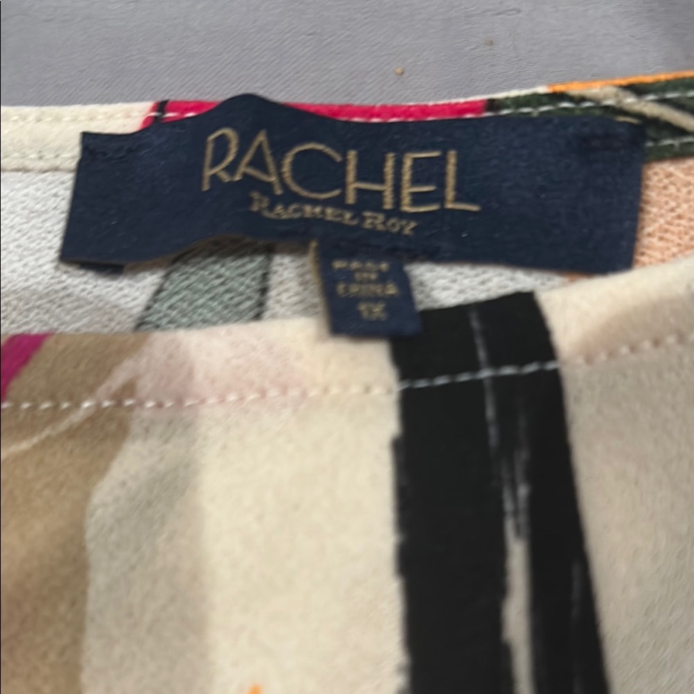 Rachel Multicolor Abstract Blouse - Picture 3 of 4